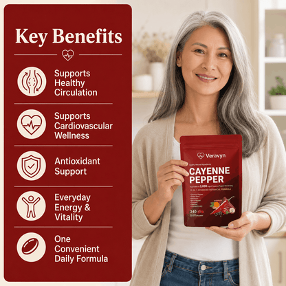 Veravyn Cayenne Pepper Softgels