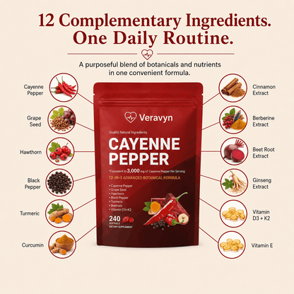 Veravyn Cayenne Pepper Softgels