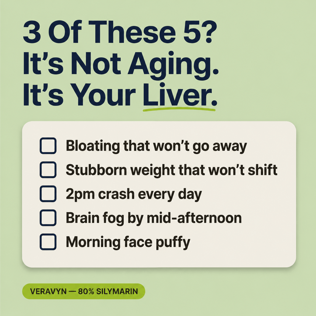 Milk Thistle Daily Liver Support - 80% Silymarin