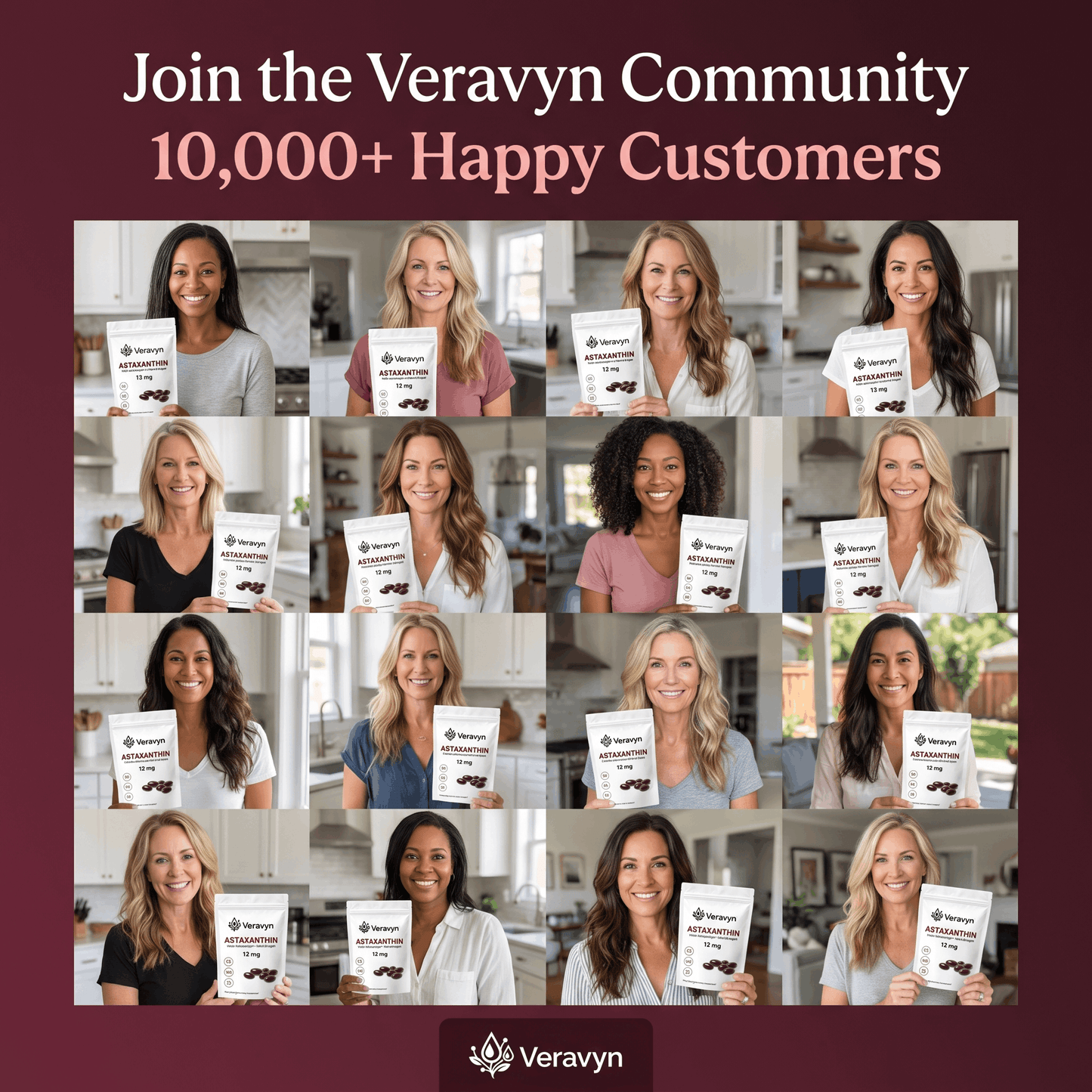 Veravyn Astaxanthin - 12mg Softgels