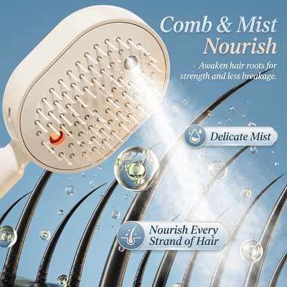 Veravyn Electric Mist Hair Brush